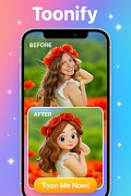 TooniFy: AI Cartoon Yourself poster