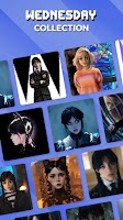 Wednesday Addams Family Art imagem de tela 1
