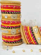 Latest Silk Thread Bangles Designs poster