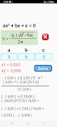 Quadratic Equation Solver ポスター