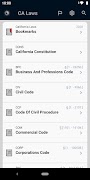 CA Laws 2020 (California Laws and Codes) تصوير الشاشة 5