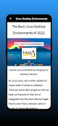 Linux Desktop Environments পোস্টার