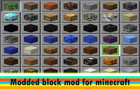 برنامه‌نما Modded One Block Mod for MCPE عکس از صفحه