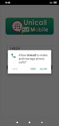 Unicall Mobile اسکرین شاٹ 1