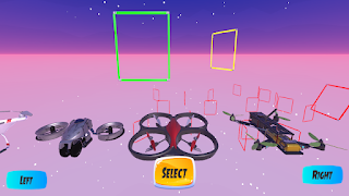 Drone Simulation - Space Drone Racing Simulator 3D পোস্টার