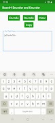 برنامه‌نما Base64 Encoder Decoder عکس از صفحه