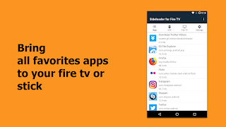 Sideloader for Fire TV - sideload apps to fire tv 海报