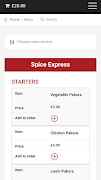 Spice Express Cumbernauld screenshot 1