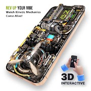Wave Live Wallpapers Maker 3D تصوير الشاشة 4