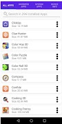 برنامه‌نما Smart App Manager عکس از صفحه