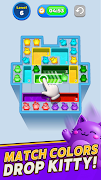 Drop Kitty : Color Puzzle تصوير الشاشة 1