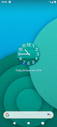 Material Clock and Wallpaper captura de pantalla 5