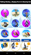 Dancing Talking Monkey, Singin poster
