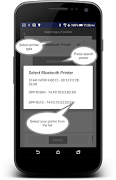 برنامه‌نما Quick Printer (ESC POS Print) عکس از صفحه