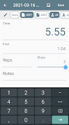 PractiScore Log syot layar 1