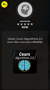 Cours Algorithme Simplifié تصوير الشاشة 2