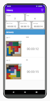 Calendar puzzle imagem de tela 1