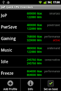 Quick CPU Overclock Lite imagem de tela 1