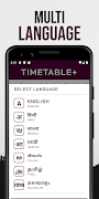 TimeTable+ : Study Planner App imagem de tela 2