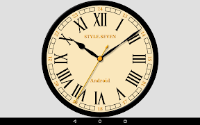 Classic Analog Clock-7 স্ক্রিনশট 7