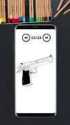 Como Desenhar Armas imagem de tela 4