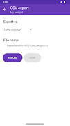 برنامه‌نما Measurement Tracker عکس از صفحه