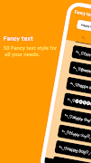 Fancy text captura de pantalla 5