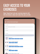 برنامه‌نما CPT Home Exercise Program عکس از صفحه