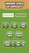 Math games, problems and learn screenshot 7