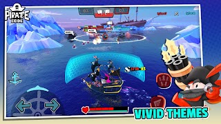 Pirate Code - PVP Sea Battles اسکرین شاٹ 5