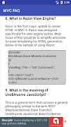 MVC FAQ Ekran Görüntüsü 1