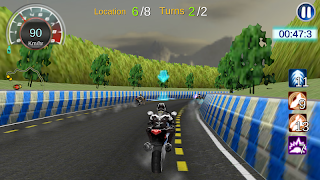 Moto Racing 3D Game Ekran Görüntüsü 2