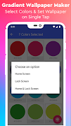 Gradient Wallpaper Maker capture d'écran 3