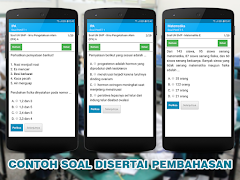 Soal Tes Simulasi UNBK SMP MTS 스크린샷 5
