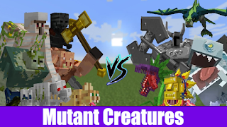 Mutant Creatures Mod Minecraft постер