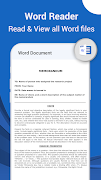 Docx Reader - Documents Viewer ภาพหน้าจอ 1