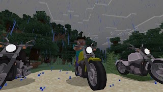 Bike Motor Minecraft Mod poster