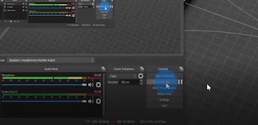 برنامه‌نما OBS Studio User Manual عکس از صفحه