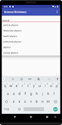 Science Dictionary スクリーンショット 1
