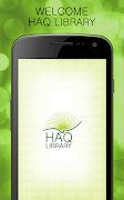 Haq Library poster