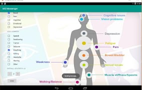 Multiple Sclerosis Messenger imagem de tela 2
