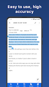 Easy OCR - Text Scanner, Image To Text Easily تصوير الشاشة 1