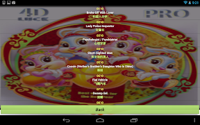 4D LUCK PRO captura de pantalla 7