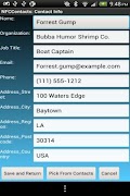 NFC Contacts ảnh chụp màn hình 1