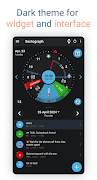 برنامه‌نما Sectograph - برنامه ریز روز عکس از صفحه