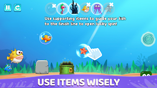 Fish Journey Draw to Escape screenshot 2