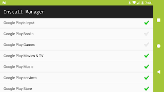Install Manager Ekran Görüntüsü 1