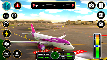 Jogo de avião piloto de avião imagem de tela 1