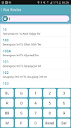 SG Bus / MRT Tracker captura de pantalla 5