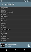 Scrobble FM ảnh chụp màn hình 3
